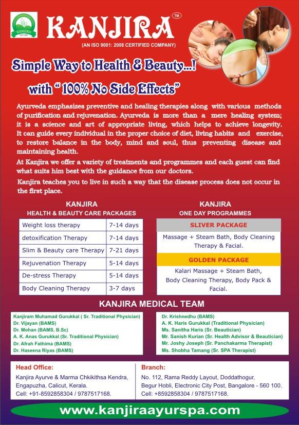 Kanjira Ayurveda & Beauty Care, Electronic City, Bangalore